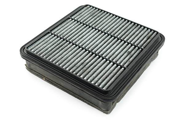 istock dirty air filter for car, automotive spare part 579165598