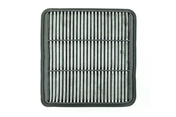 istock dirty air filter for car, automotive spare part 579165704