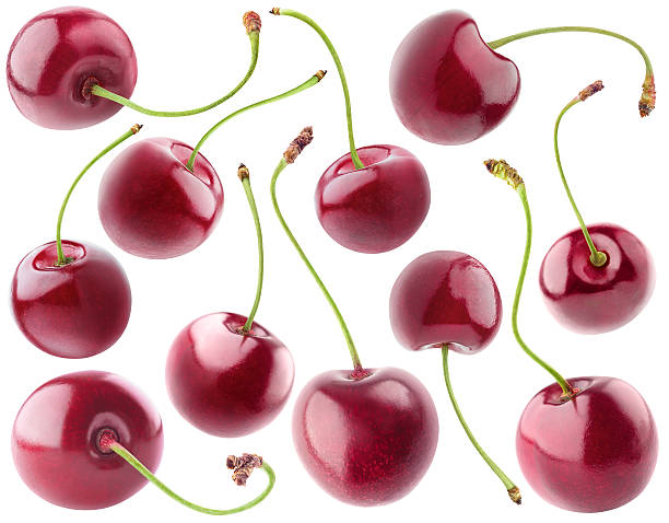 istock Collection of isolated cherry fruits 579218608