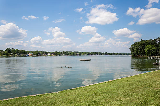 istock Summer Cloud Reflections On Peaceful Mountain Lake 579223912
