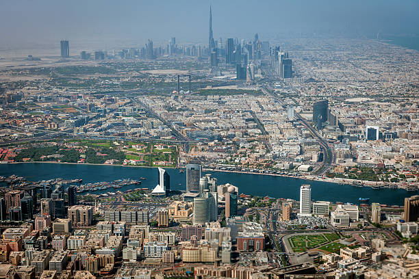 istock View of Dubai skyscraper and Burj Khalifa 579225652