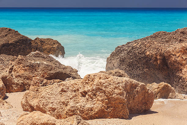 istock Kavalikefta beach, Lefkada island, Greece 579226022