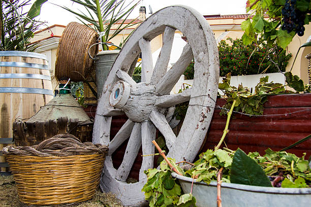 Various items used for the harvest