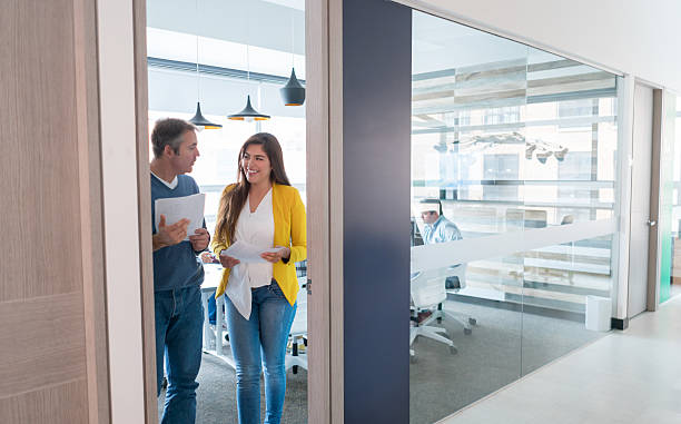 istock Business people at a creative office 579231648
