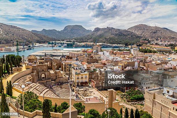 Cartagena Murciaspagna - Fotografie stock e altre immagini di Cartagena - Provincia di Murcia - Cartagena - Provincia di Murcia, Spagna, Murcia