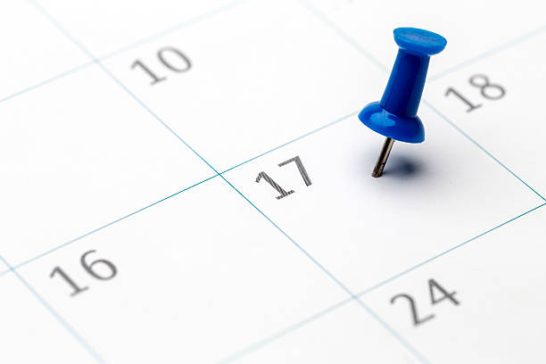 istock 1st of the month marked on calendar 579238546
