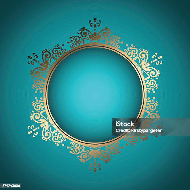 Decorative Frame Background Stock Illustration - Download Image Now - Abstract, Border - Frame, Elegance