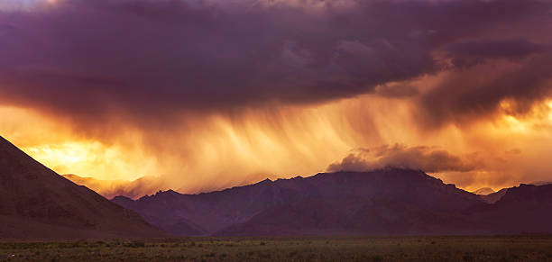 istock Stormy skies in Tibet 579246154