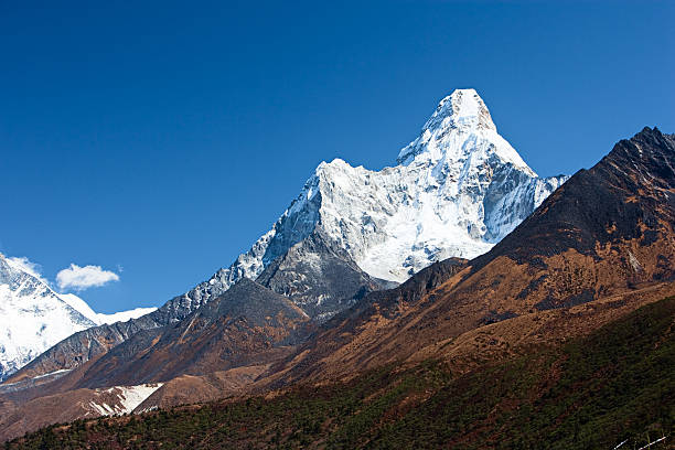 istock Mount Ama Dablam view from Tengboche village, Nepal 579250926