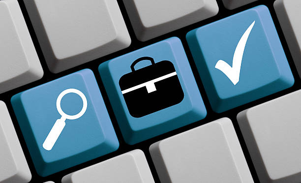 istock Search for a job online 579252626