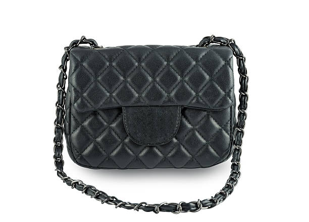 istock Black women bag isolated on white background 579264210