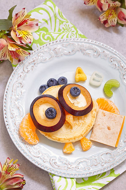 istock Owl pancakes for kids breakfast 579264980