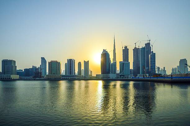 istock Dubai Sunset Burj Khalifa 579400418