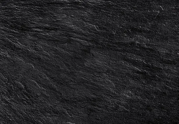 Photo of black stone texture background