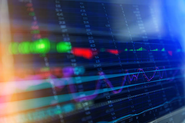 istock Financial data on a monitor 579403712