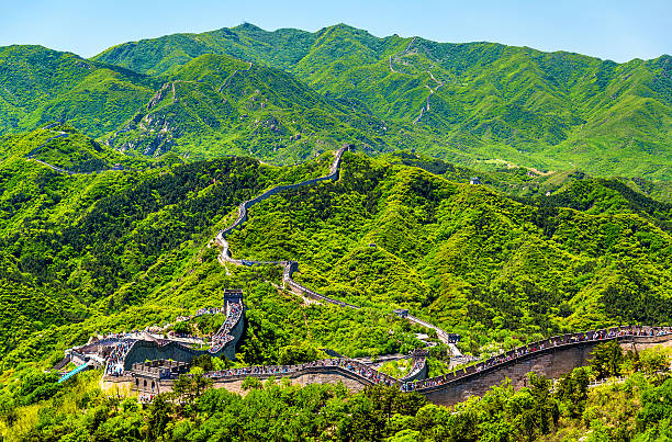 istock View of the Great Wall at Badaling - China 579403834