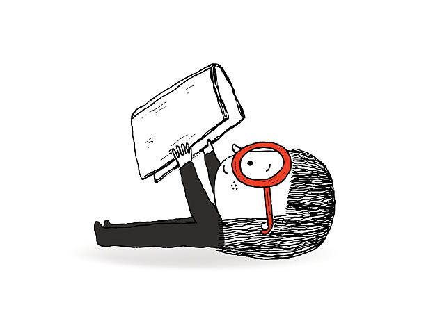 gadis kecil membaca buku - gadis remaja ilustrasi stok