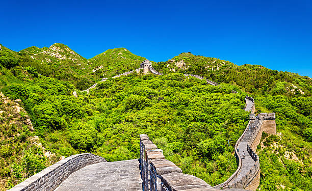istock View of the Great Wall at Badaling - China 579405082