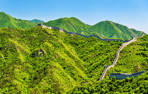 istock View of the Great Wall at Badaling - China 579405914
