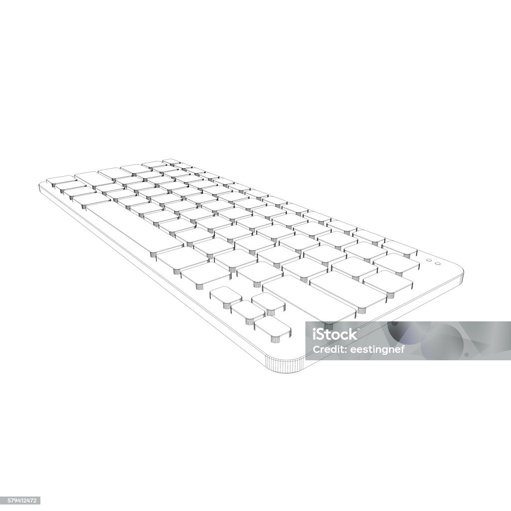 Computer Keyboard Vector Free Download