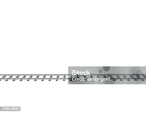 Train Rails Side View Train Tracks Side View