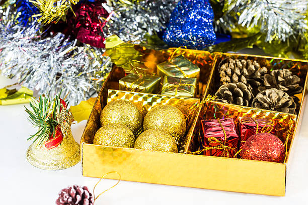 istock Close up Christmas decoration 579413752
