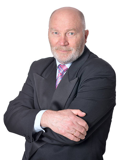 istock Portrait of Elderly  businessman 579416682