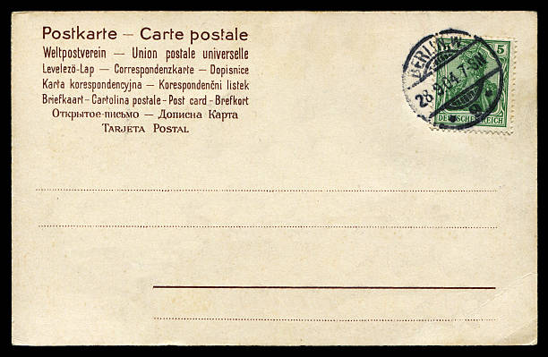 istock vintage blank postcard from Berlin, Prussia( now Germany) 579417798