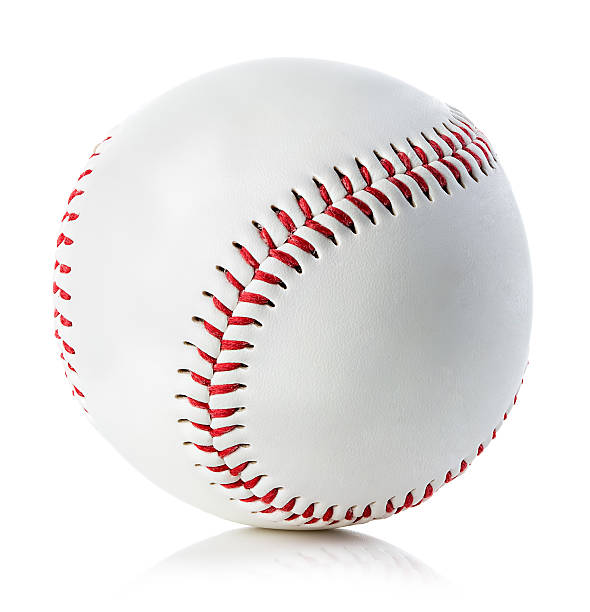 istock Baseball ball close-up on a white background. 579418308