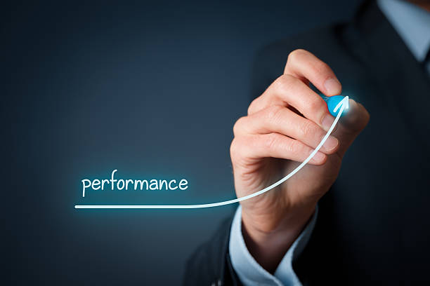 performance increase - performance stockfoto's en -beelden