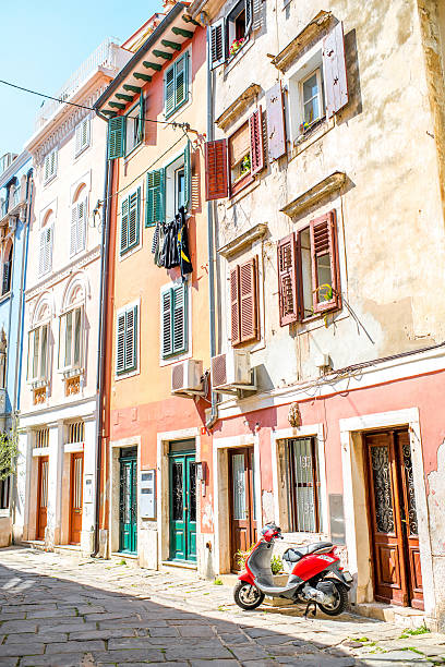 istock Street view in Piran town 579423024