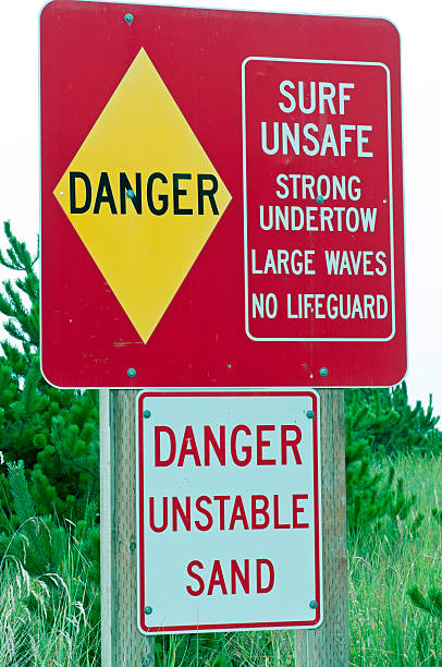 istock Warning signs about Pacific Ocean near Long Beach WA 579423278