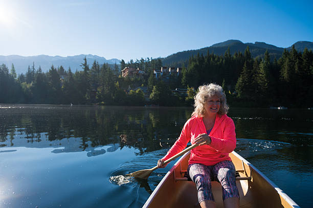 istock Senior woman enjoying an active retirement 579433090