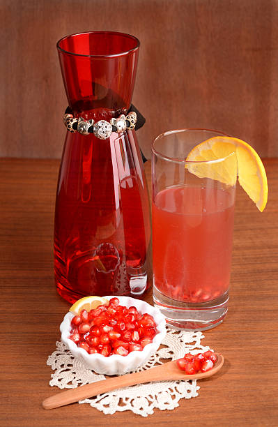 istock Pomegranate juice and seeds 579439774
