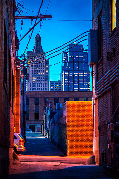 istock Backstreets by night, Kansas City. 579440294