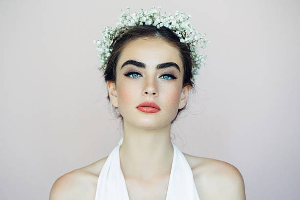 istock Studio shot of young beautiful woman 579443104