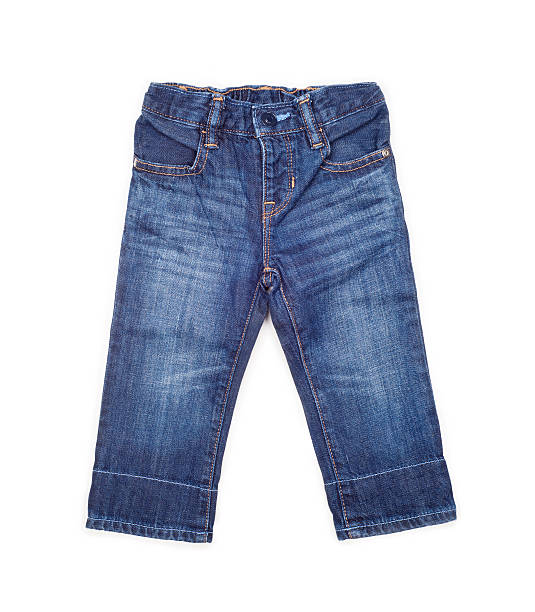 istock children's jeans on a white background 579443846