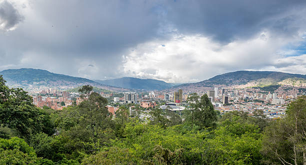 istock Panoramic view of Medellin, Colombia 579445126