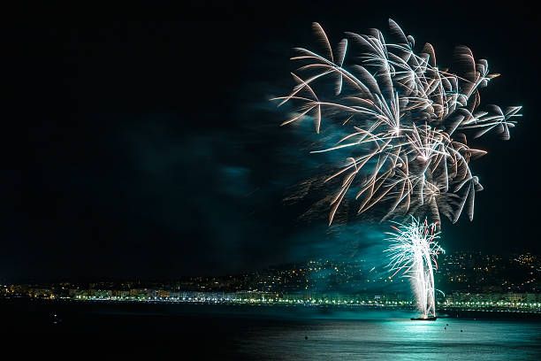 istock Fireworks on Day celebrations July 14 in Nice 579446562