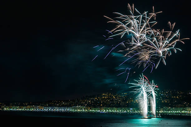 istock Fireworks on Day celebrations July 14 in Nice 579446672
