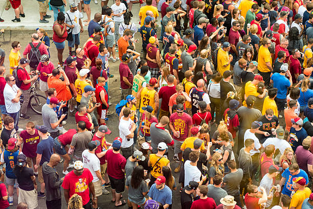 tifosi cavs - nba foto e immagini stock