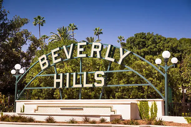 Photo of Beverly Hills Street sign