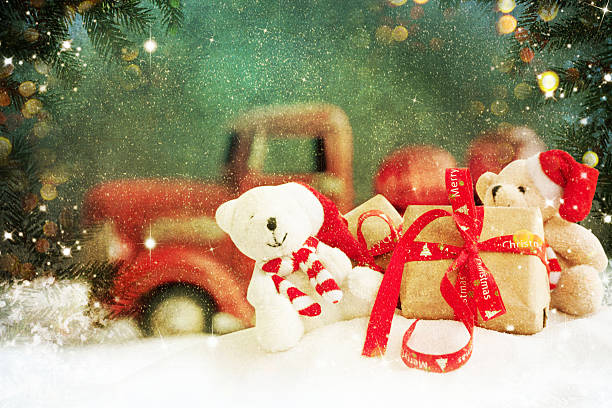 istock Two Christmas gifts 579734456