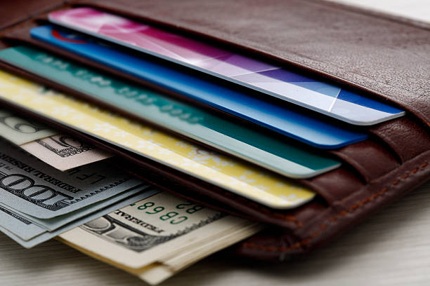 istock Credit card and wallet 579735686