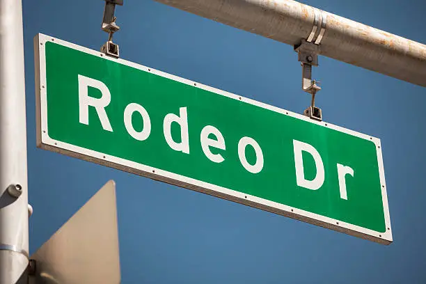 Photo of Rodeo Drive street sign