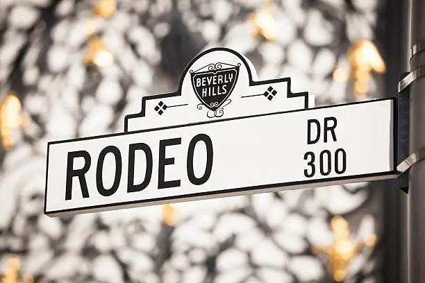 Photo of Rodeo Drive street sign