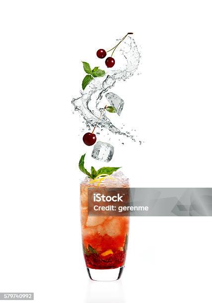 Cocktail Splash Stock Photo - Download Image Now - Splashing, Spray, Cocktail