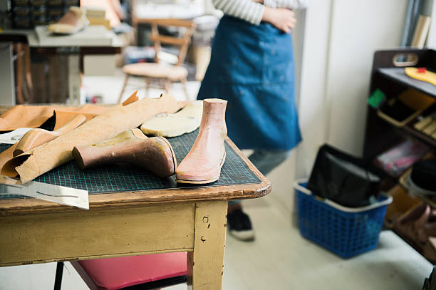 istock Portrait of a Shoe deisgner 579751506