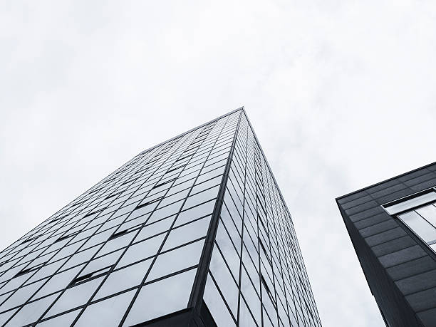 istock Architecture detail Modern Glass facade building 579754084