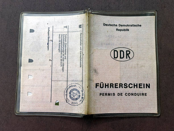 istock old driver's license of east germany 579756260